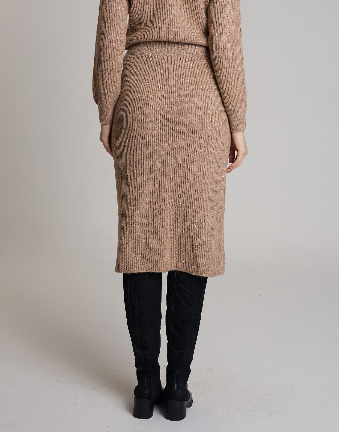 Saia Lurex Lumière Caramelo Suave