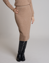 Saia Lurex Lumière Caramelo Suave