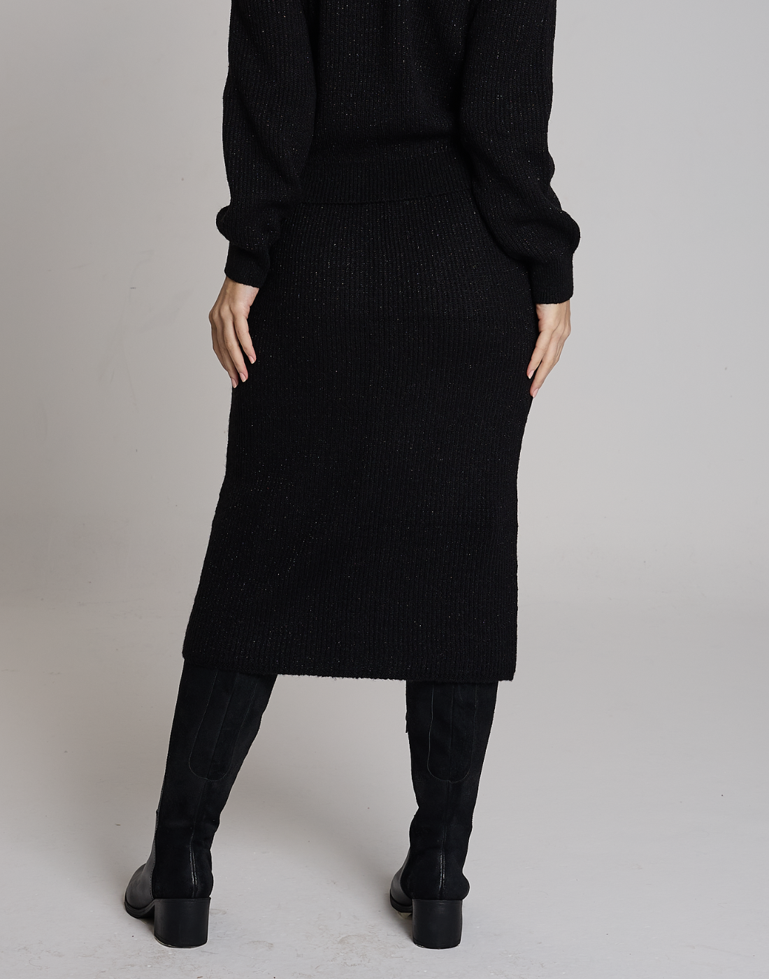 Saia Lurex Lumière Preto