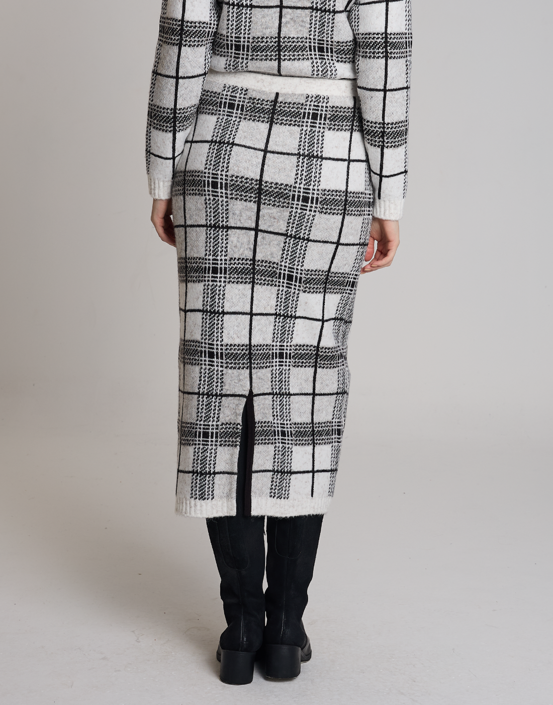 Saia Tartan Dunbar Branca