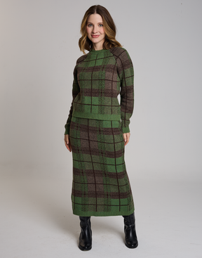Saia Tartan Dunbar Verde