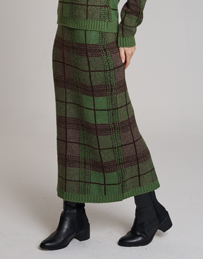 Saia Tartan Dunbar Verde