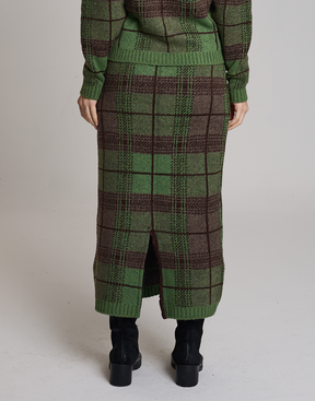 Saia Tartan Dunbar Verde