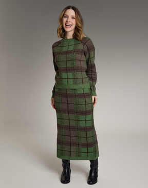 Saia Tartan Dunbar Verde