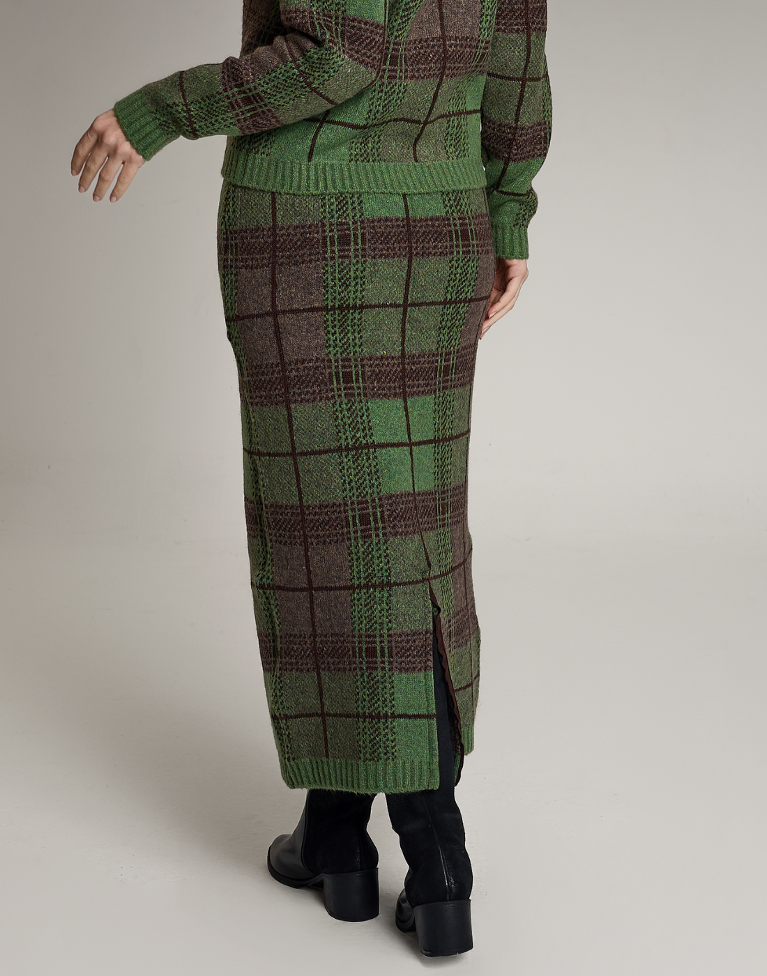 Saia Tartan Dunbar Verde
