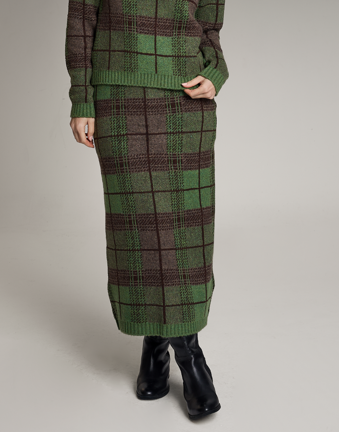 Saia Tartan Dunbar Verde