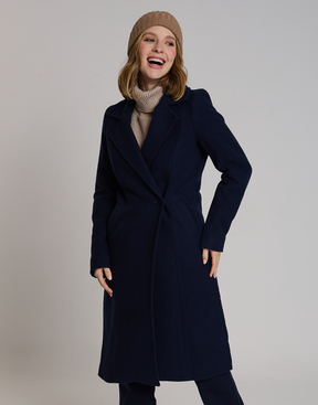 Casaco de Lã Savona Marinho