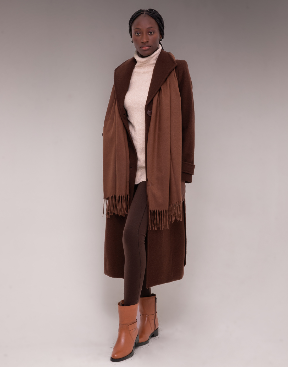 Vest Legging Mousse Trançada Oliz Bege