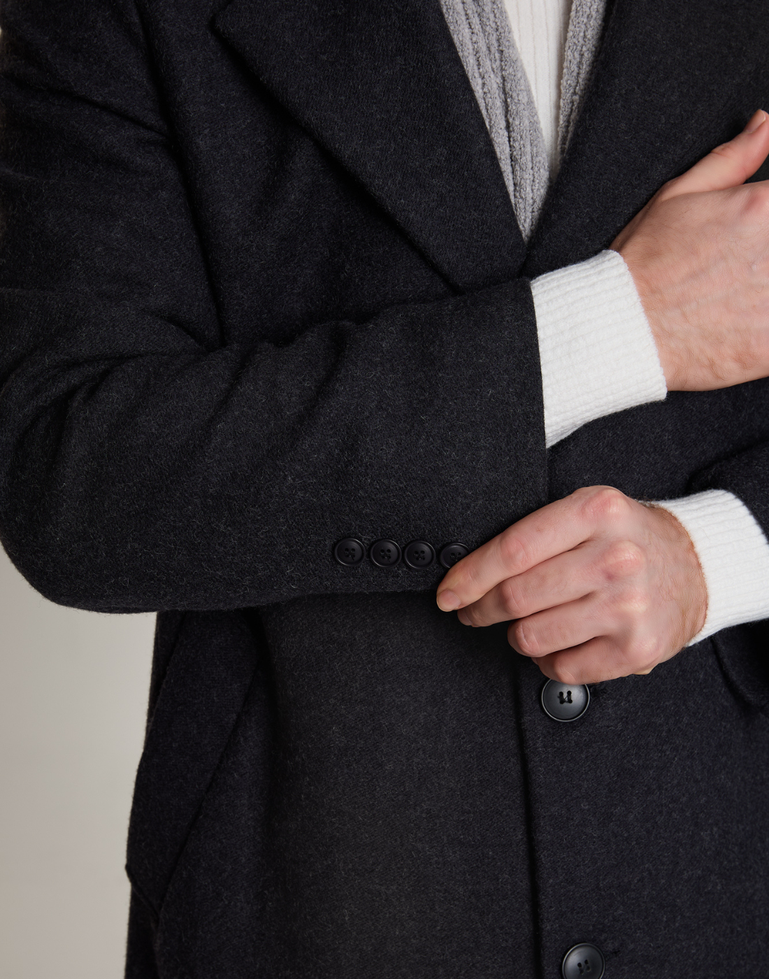 Sobretudo Lã Uruguaia Ramón Chumbo