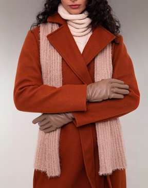 Cachecol Tricot Calone Soft Bege Bruma