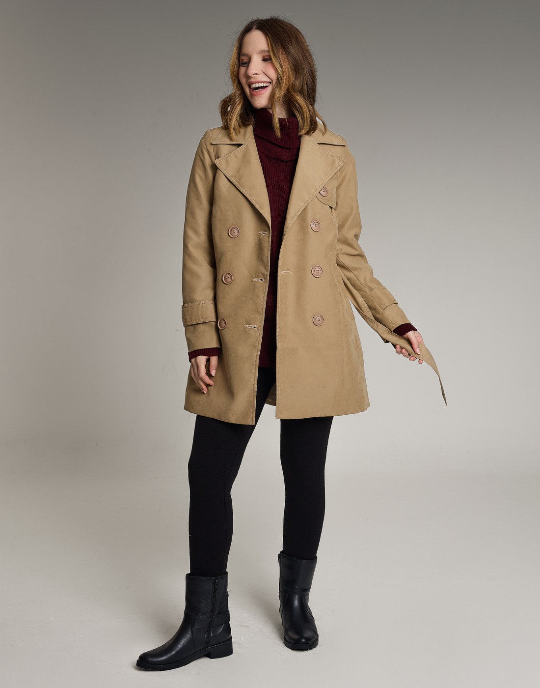 Trench Coat Hailes Bege