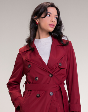 Trench Coat Abbey Bordeaux