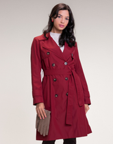 Trench Coat Abbey Bordeaux