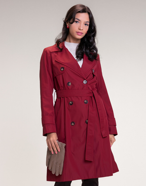 Trench Coat Abbey Bordeaux