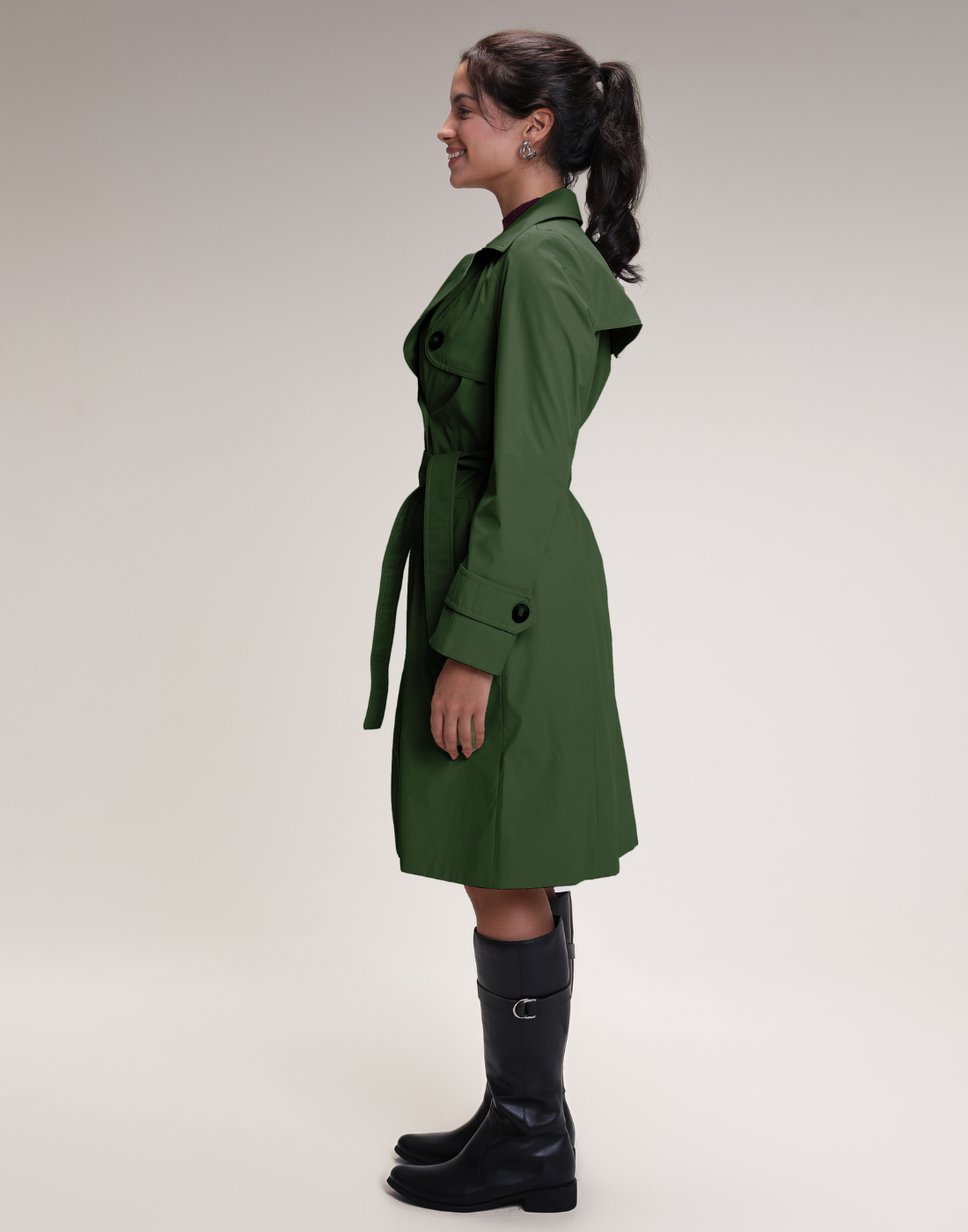 Trench Coat Abbey Verde Highland