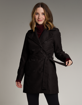 Trench Coat Hailes Preto