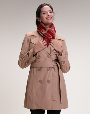 Trench Coat Netley Caramelo