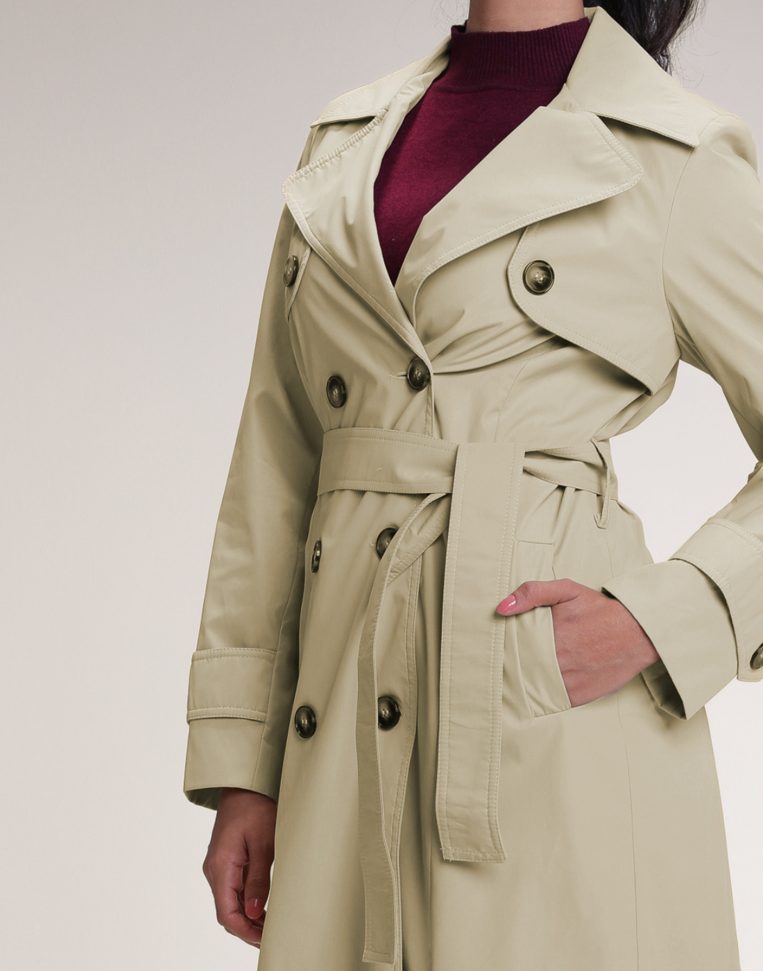 Trench Coat Abbey Bege