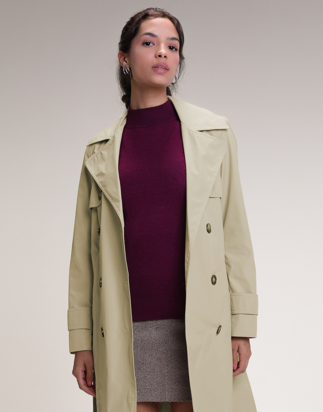 Trench Coat Abbey Bege