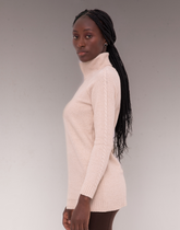 Vest Legging Mousse Trançada Oliz Bege