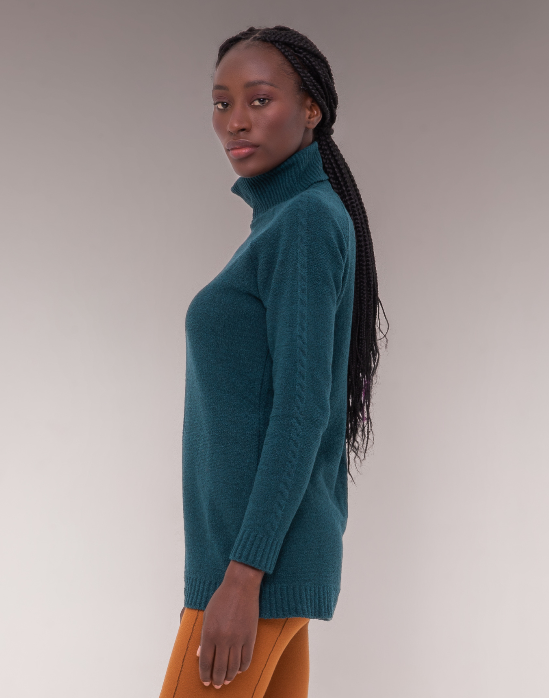 Vest Legging Mousse Trançada Oliz Verde Montana