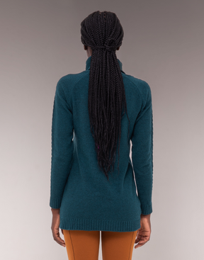Vest Legging Mousse Trançada Oliz Verde Montana