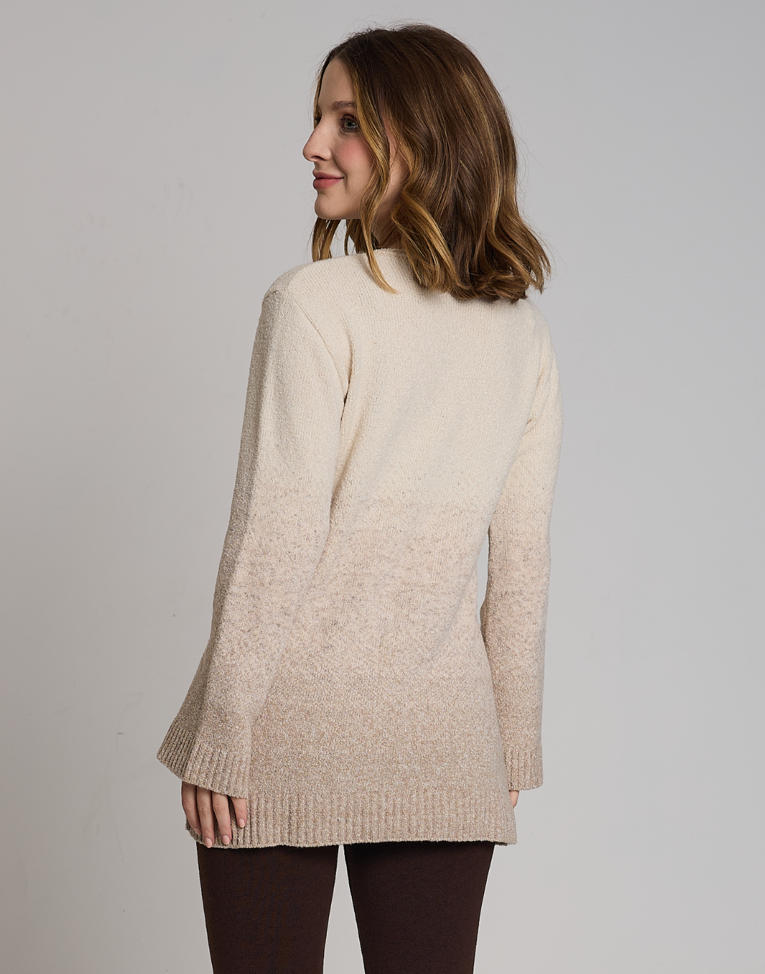 Vest Legging Mousse Degradê Bege