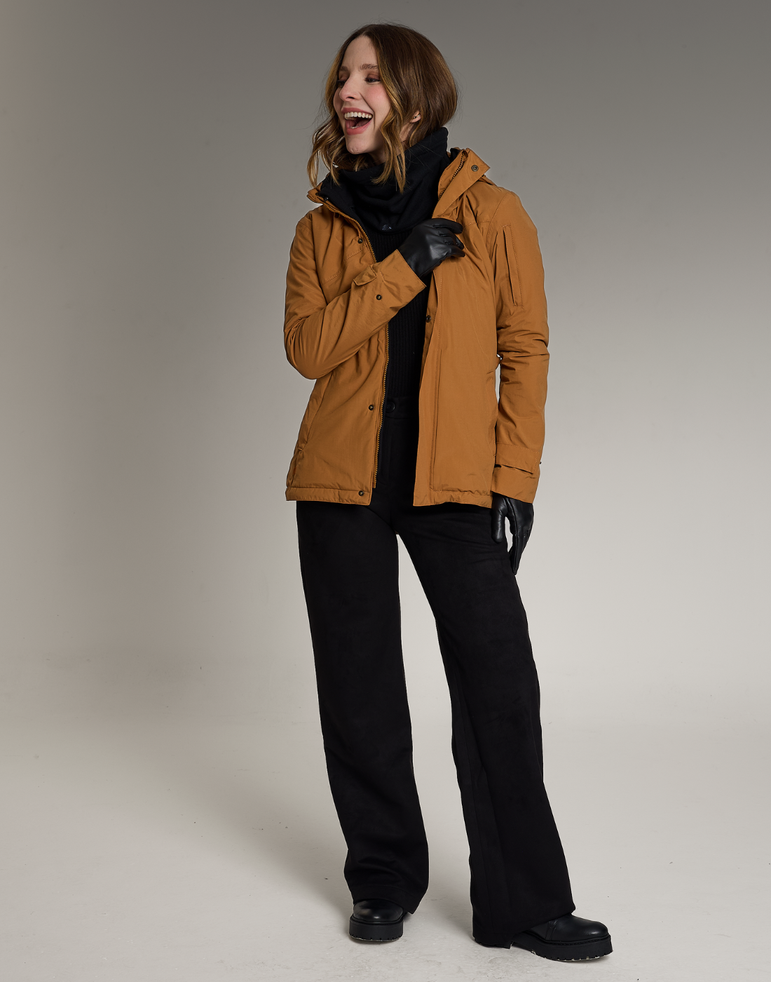 Jaqueta Winter Explorer 3 em 1 Caramelo