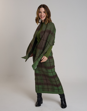 Xale Tartan Dunbar Verde