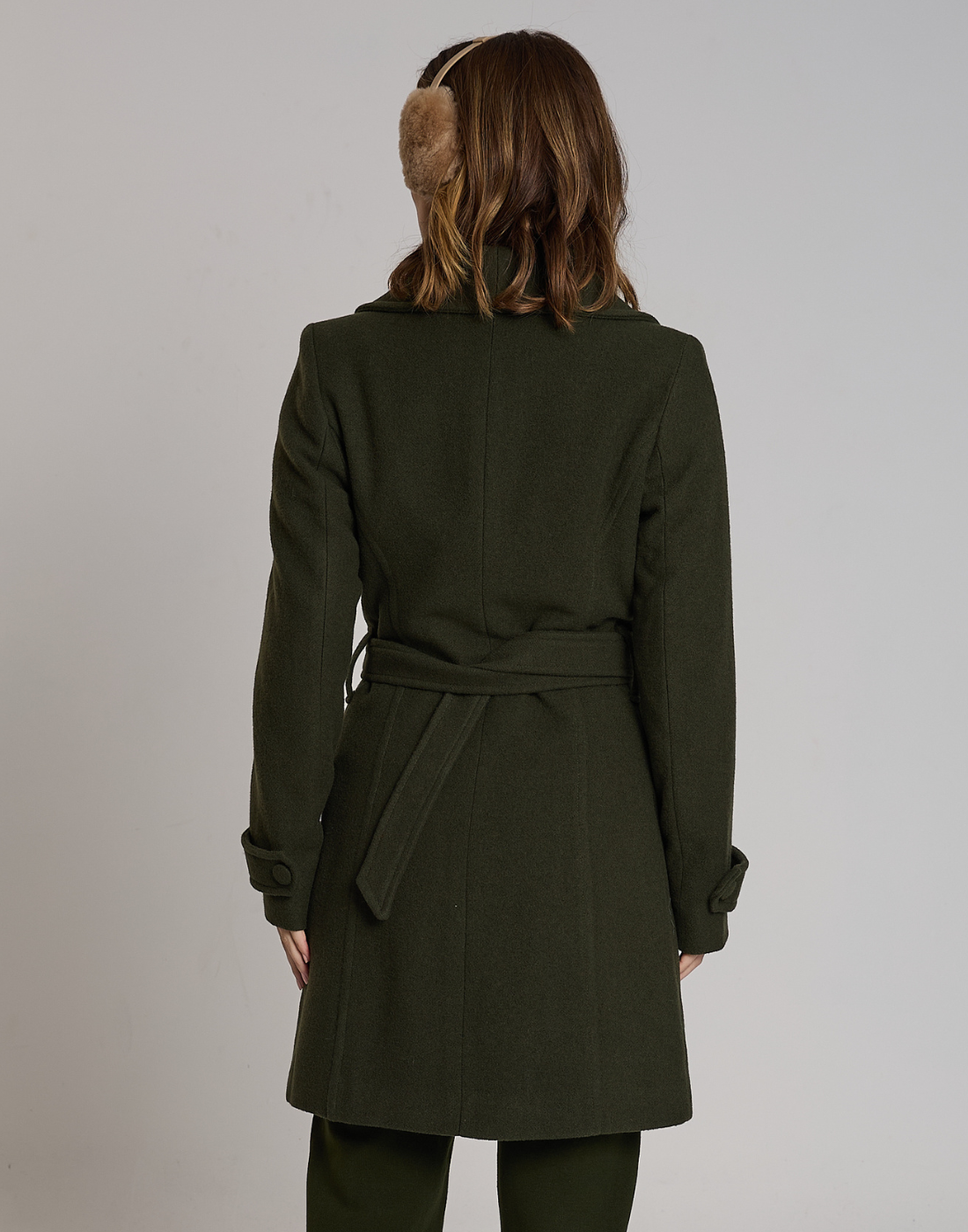 Casaco de Lã Mantova Verde Moss