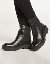 Bota Croco Preta