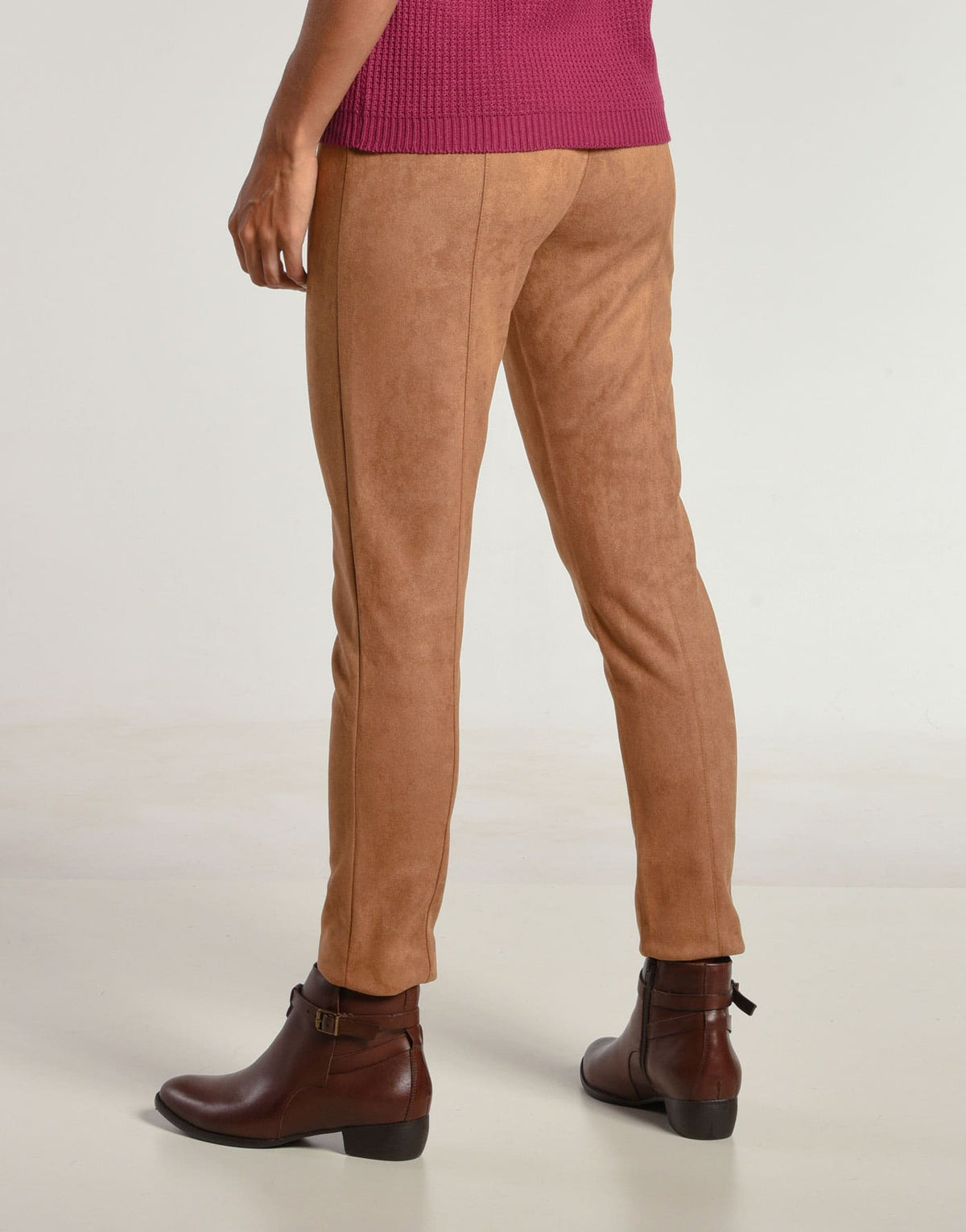 Calça Montaria Suede Caramelo